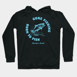 Van Life Gone Fishing Hoodie